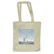 London Eye Winter Tote Bag